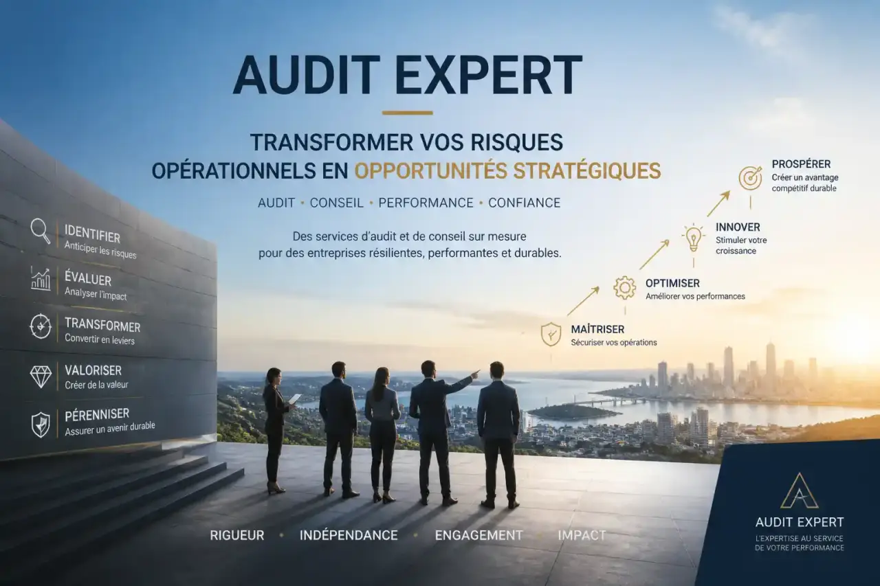 Audit expert : transformer vos risques opérationnels en opportunités stratégiques