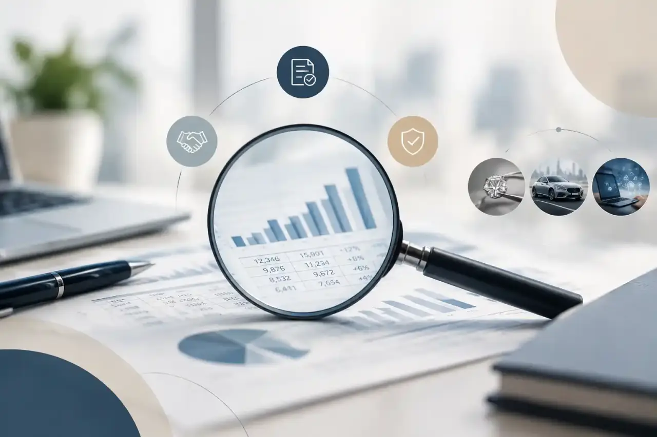 Analyse structurée de données financières par un auditeur